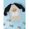 imageBig Brother Shirt for Toddler Rubble Paw Patrol 34 Sleeve Baseball Jersey Toddler Shirt Dark GrayDark Gray