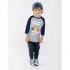 imageBrother Shark Shirt Baby Birthday Big Brother Raglan JawsomeBlue