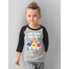 imageBrother Shark Shirt Baby Birthday Big Brother Raglan JawsomeDark Gray