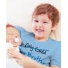 imageOnly Child to Big Brother Shirt Baby Announcement Sibling Boys Kids Shirts 2T California Blue