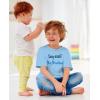 imageOnly Child to Big Brother Shirt Baby Announcement Sibling Boys Kids Shirts 2T California Blue