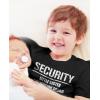 imageSecurity Protection Squad Big Brother Shirt Pregnancy Announcement Sibling Boys Toddler ampamp Youth Kids TShirt 56 Black
