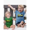imageTractor Big Brother Little Brother Matching Sibling Outfits Toddler Kids Tshirt ampamp Baby Bodysuit SetBaby Green  Kids California Blue