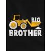 imageTstars  Big Brother Gift  Tractor Loving Boy ToddlerKids SweatshirtRed