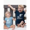 imageTstars Big Brother Little Brother Shirts Gift For Shark Loving Boys Siblings SetBig Bro Navy  Lil Bro Navy