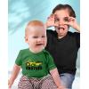 imageTstars Bulldozer Little Brother Newborn Outfit Baby Announcement Construction Infant BodysuitGreen