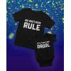 imageTstars Funny Big Brother Shirt Little Brothers Matching Outfits Boys Sibling ShirtsBig Bro Black  Lil Bro Black
