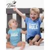imageTstars Funny Big Brother Shirt Little Brothers Matching Outfits Boys Sibling ShirtsBig Bro Cali Blue  Lil Bro Aqua