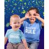 imageTstars Funny Big Brother Shirt Little Brothers Matching Outfits Boys Sibling ShirtsBig Bro Cali Blue  Lil Bro Aqua