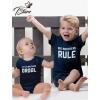 imageTstars Funny Big Brother Shirt Little Brothers Matching Outfits Boys Sibling ShirtsBig Bro Navy  Lil Bro Navy