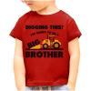 imageDigging This Im Going to Be a Big Brother Shirt Baby Pregnancy Announcement Boys Sibling Toddler Kids TShirtRed