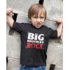 imageBoys Big Brothers Rock Best Siblings Gift Kids TShirt Big Bro Black 4T