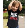 imageBoys Big Brothers Rock Best Siblings Gift Kids TShirt Big Bro Black 4T