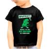 imageDinosaur Big Brother Shirt Baby Announcement Sibling Boys Toddler Kids TShirt 2T Black