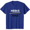 imageKids Middle Child Shirt Sibling Big Brother Sister TShirtRoyal Blue