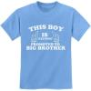 imageThis Boy is Getting Promoted to Big Brother Sibling Boys Toddler Kids TShirtCalifornia Blue