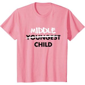 imageKids Middle Child Shirt Sibling Big Brother Sister TShirtPink