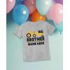 imagePersonalized Big Brother Shirt Pregnancy Announcement Sibling Boys Kids TShirtGray