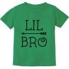 imageLittle Brother Shirt for Boys Baby Announcement Baby Boy Infant Kids TShirtGreen