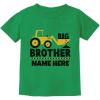 imagePersonalized Big Brother Shirt Pregnancy Announcement Sibling Boys Kids TShirtGreen