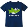 imageShark Shirt for Brother Gift for Big Brother Youth Kids TShirtNavy