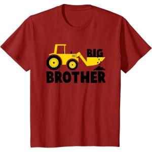 imageKids tractor big brother TShirtCranberry Red