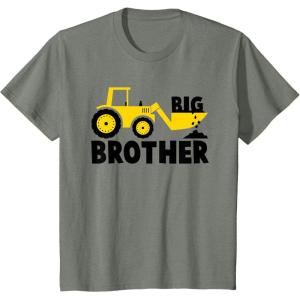 imageKids tractor big brother TShirtOlive Heather