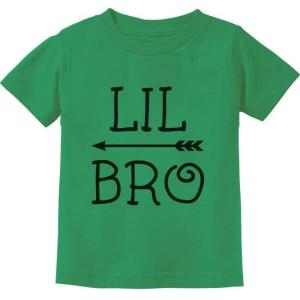 imageLittle Brother Shirt for Boys Baby Announcement Baby Boy Infant Kids TShirtGreen