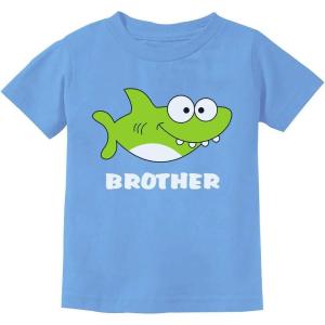 imageShark Shirt for Brother Gift for Big Brother Youth Kids TShirtCalifornia Blue