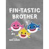 imageBrother Shark Shirt for Boys Baby Shark Birthday Outfit Big Brother Raglan Shirt Fintastic BrotherBlue