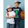imageDinosaur Big Brother Shirt Baby Announcement Sibling Boys Toddler Kids TShirt 3T Navy