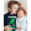 imageDinosaur Big Brother Shirt Baby Announcement Sibling Boys Toddler Kids TShirt 3T Navy