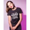 imageIts an Anime Thing You Wouldnt Understand Women Teen Girls Novelty ShirtAnime T Shirt  Black