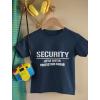 imageSecurity Protection Squad Big Brother Shirt Pregnancy Announcement Sibling Boys Toddler ampamp Youth Kids TShirt 56 Navy