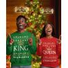 imageTstars King ampamp Queen Couples Ugly Christmas Sweatshirts Funny His and Hers Xmas Holiday Matching Sweatshirt for Men WomenQueen Red  King Green
