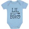 imageLittle Brother Shirt for Boys Baby Announcement Baby Boy Baby BodysuitAqua