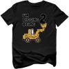 imageTstars Construction Bulldozer Im Digging Being 2 34 Sleeve Baseball Jersey Toddler Kids TShirtBlack