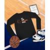 imageTstars Eat Sleep Basketball Shirts for Men Basket Ball Players Fans Long Sleeve TshirtBlack