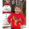 imageTstars Funny Christmas Sweater for Toddler Boys and Girls Holiday Xmas Gift ReindeerMulticolor