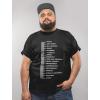 imageTstars Funny Gifts for Beard Lovers Beard Scale Bearded Shirt Dad Beard Men TShirtBlack