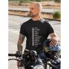 imageTstars Funny Gifts for Beard Lovers Beard Scale Bearded Shirt Dad Beard Men TShirtBlack