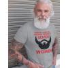 imageTstars Funny Gifts for Beard Lovers Beard Scale Bearded Shirt Dad Beard Men TShirtGray