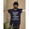 imageTstars Funny Gifts for Beard Lovers Beard Scale Bearded Shirt Dad Beard Men TShirtNavy