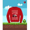 imageTstars Gaming Kids Ugly Christmas Sweatshirt Gifts for Gamers I Paused My Game to Be Here Youth Holiday Xmas SweatshirtsRed