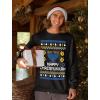 imageTstars Happy Chrismukkah Ugly Hanukkah Sweater for Men Christmas Jewish Holiday Chanukah SweatersBlack
