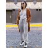 imageTstars Unisex Joggers for Women Men Sweatpants for Volleyball Fans Fleece JoggersGray