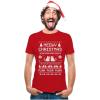 imageTstars  Meeowee Christmas Ugly Sweater  Cute Xmas Party TShirt Large Red