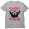imageTstars Funny Gifts for Beard Lovers Beard Scale Bearded Shirt Dad Beard Men TShirtGray