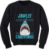 imageTstars Jawlly Santa Shark Ugly Christmas Sweatshirt Tacky Sweater Style Xmas Holiday Sweatshirts for Youth KidsBlack