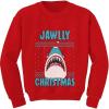 imageTstars Jawlly Santa Shark Ugly Christmas Sweatshirt Tacky Sweater Style Xmas Holiday Sweatshirts for Youth KidsRed